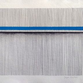Dessin, Blue on Black, Despa Hondros