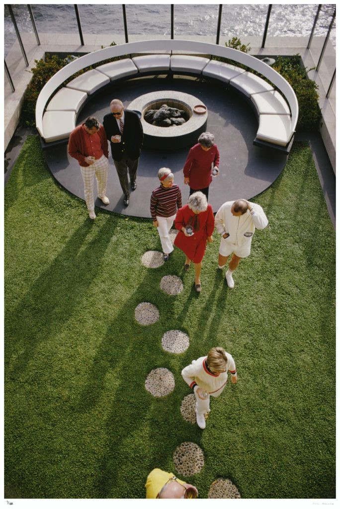 Slim Aarons, Beach Garden Slim Aarons, Beach Garden