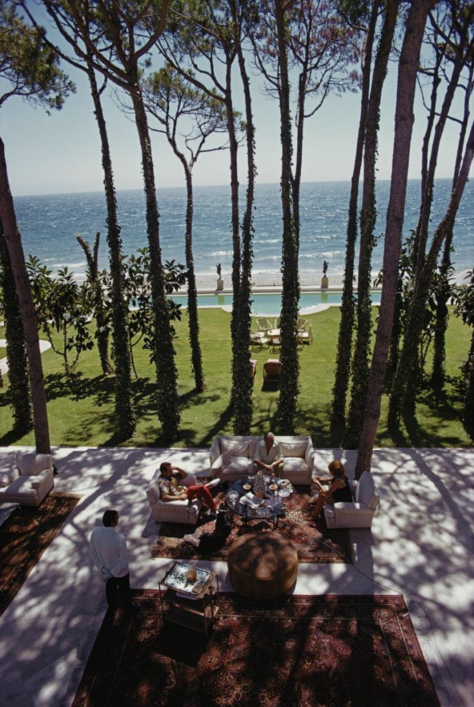 Slim Aarons, Bergese House Slim Aarons, Bergese House