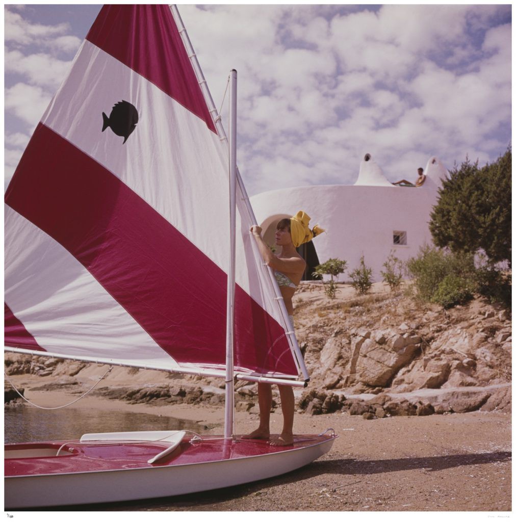 Slim Aarons, Bettina Graziani Slim Aarons, Bettina Graziani