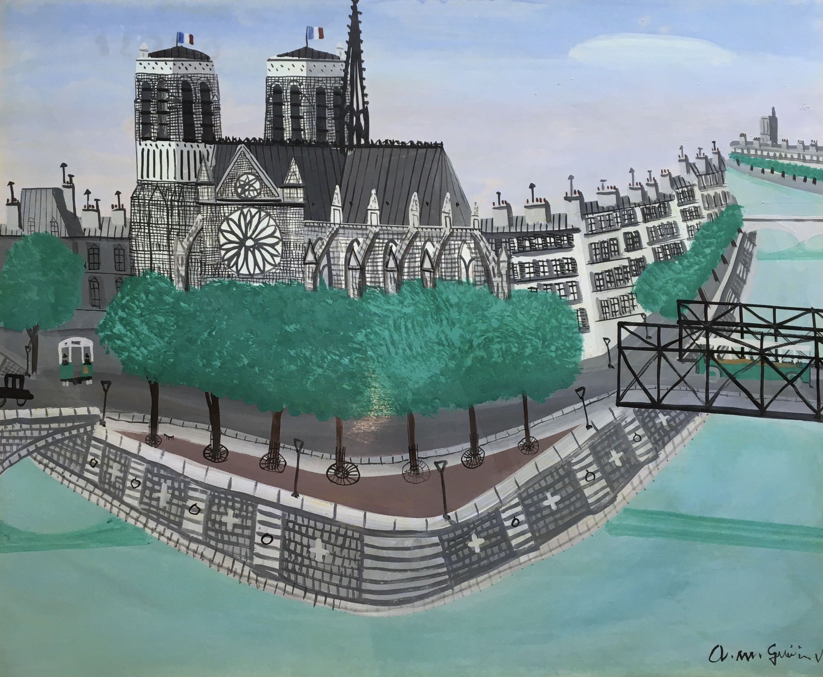 Armand Marie Guérin, Notre Dame, Paris Armand Marie Guérin, Notre Dame, Paris