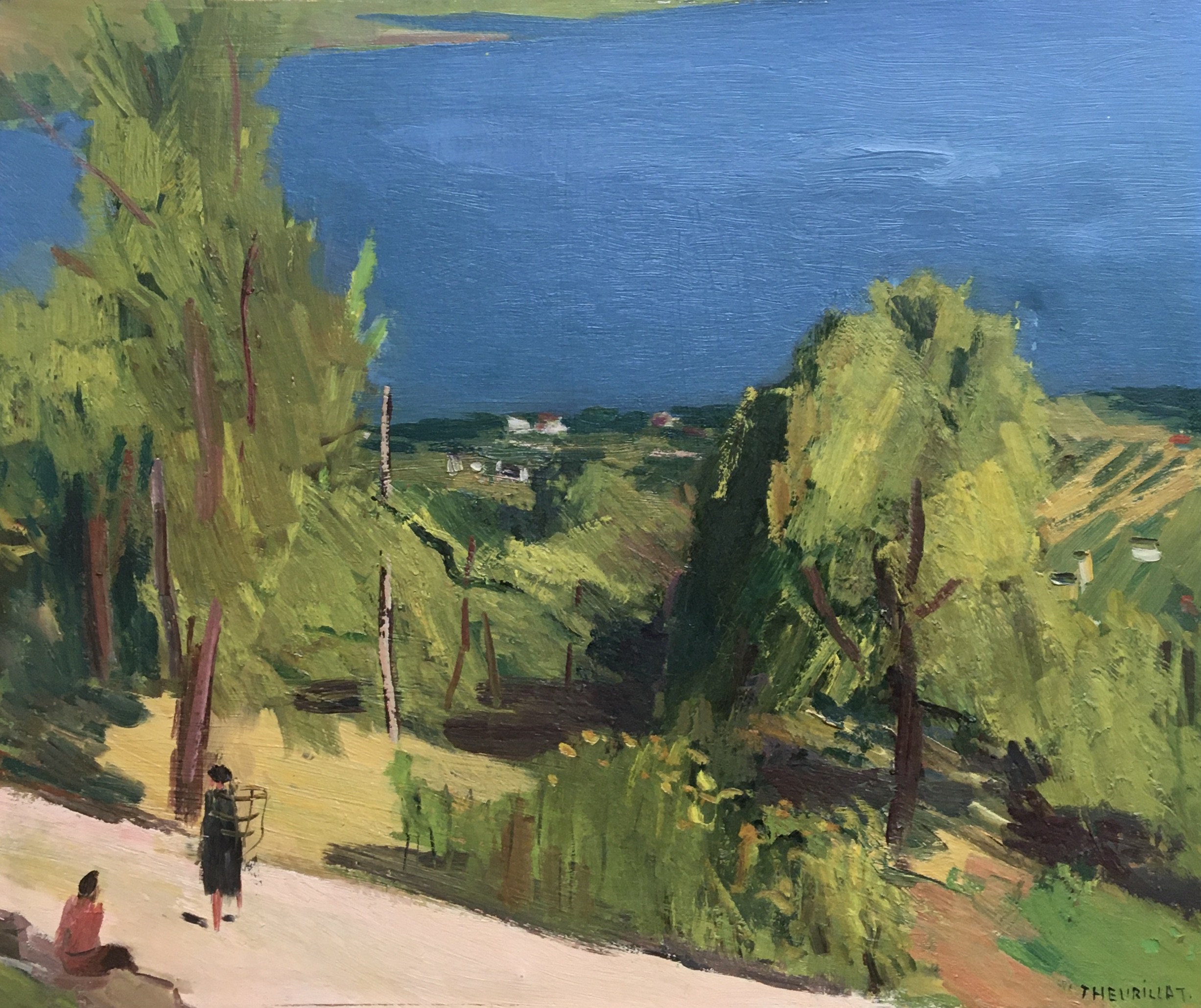 Herbert Theurillat, Paysage animé Herbert Theurillat, Paysage animé