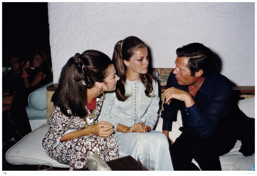 Slim Aarons, Crespi And Mastroianni Slim Aarons, Crespi And Mastroianni