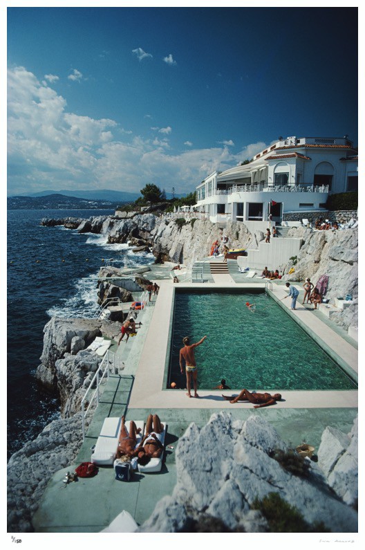 Slim Aarons, Eden-Roc Pool Slim Aarons, Eden-Roc Pool
