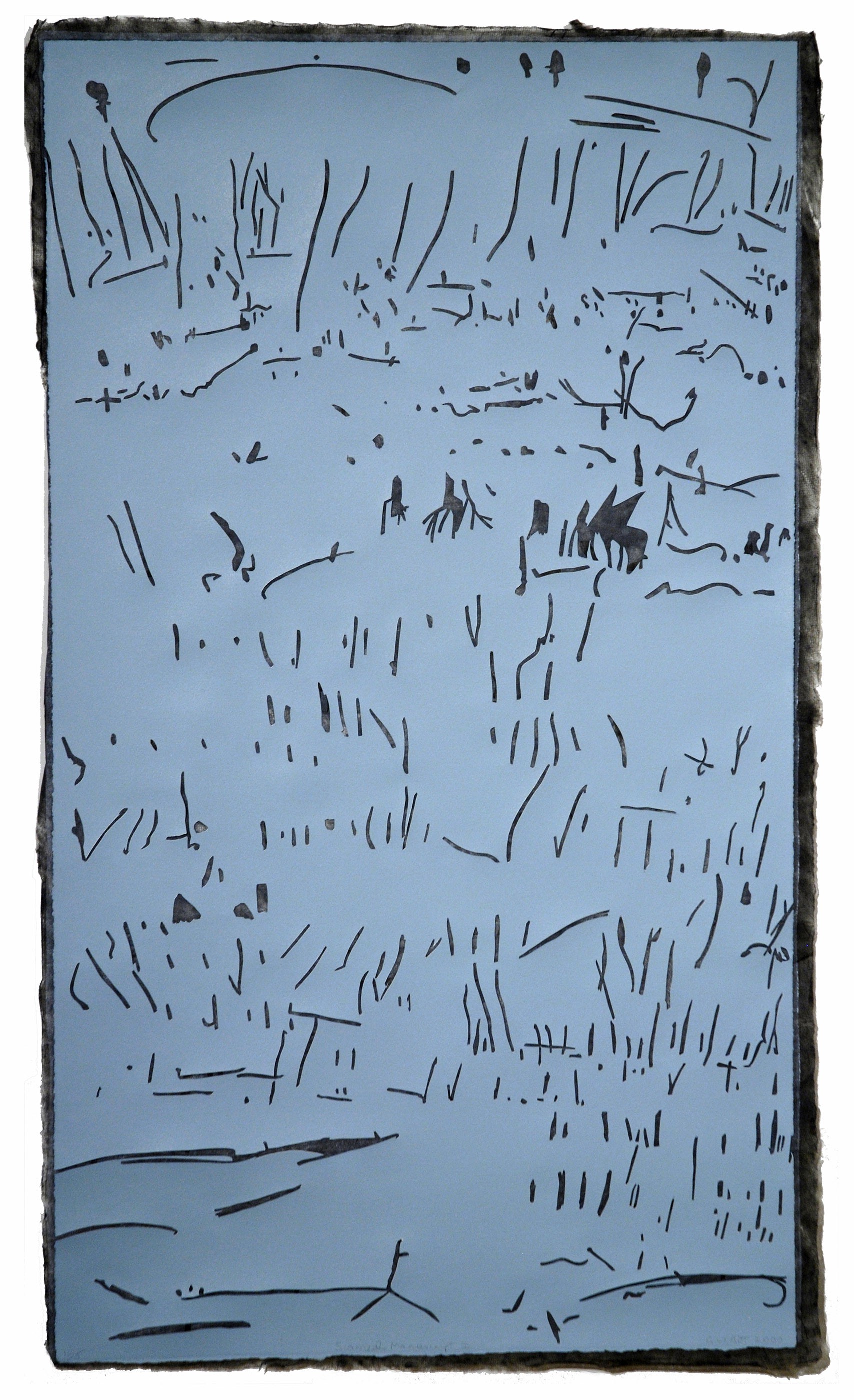 G.W. Bot, Scarred Manuscript I G.W. Bot, Scarred Manuscript I