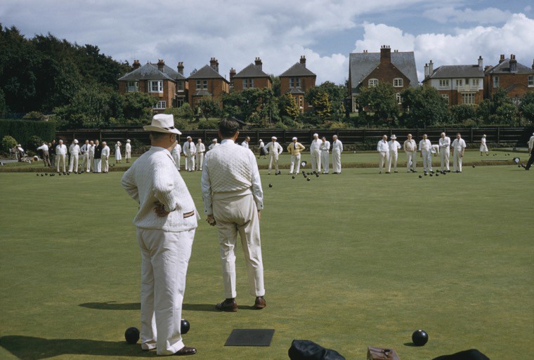 Slim Aarons, Lawn Bowls Slim Aarons, Lawn Bowls