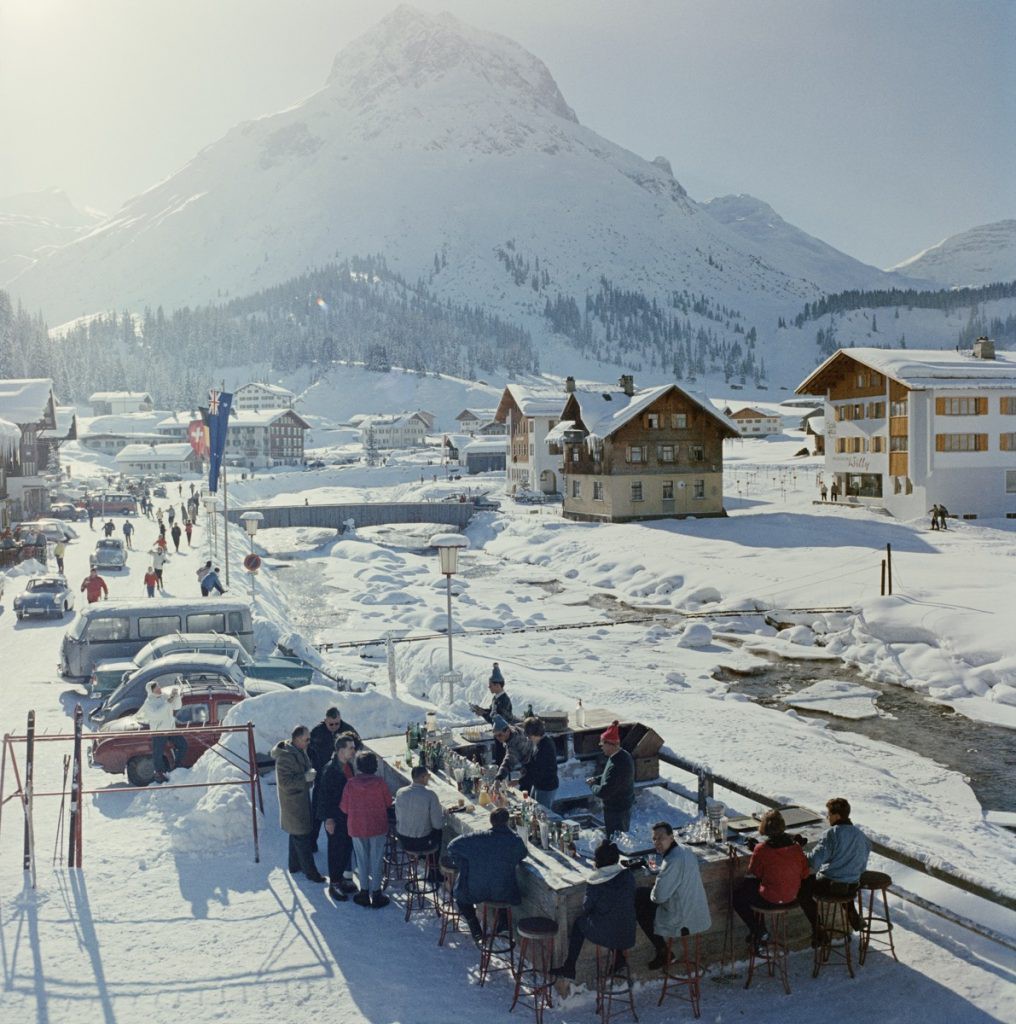 Slim Aarons, Lech Ice Bar Slim Aarons, Lech Ice Bar