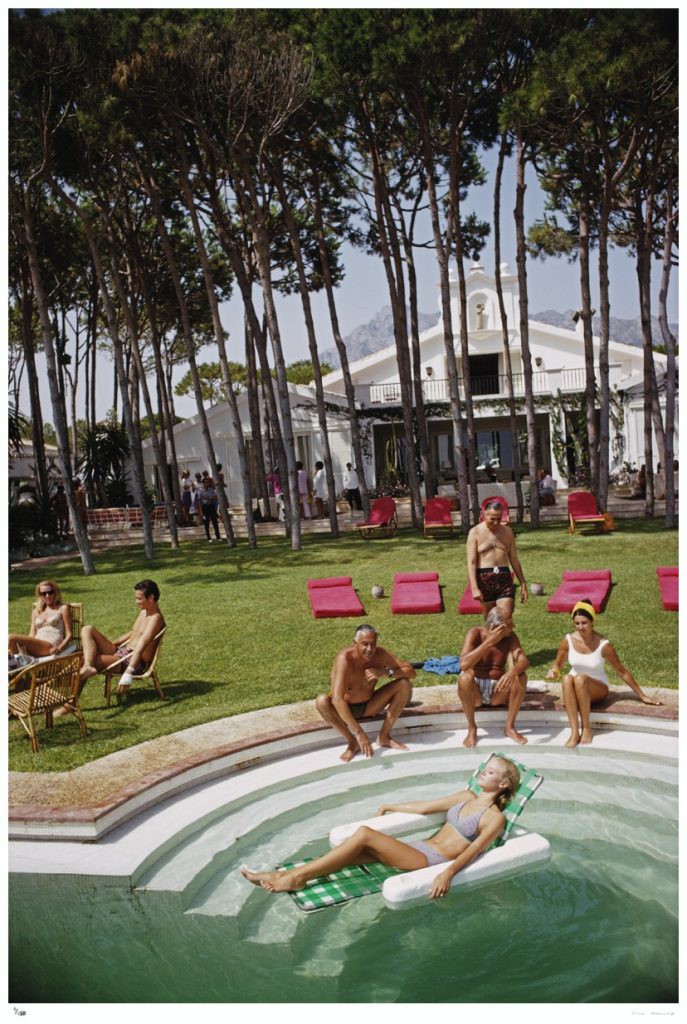 Slim Aarons, Marbella House Party Slim Aarons, Marbella House Party