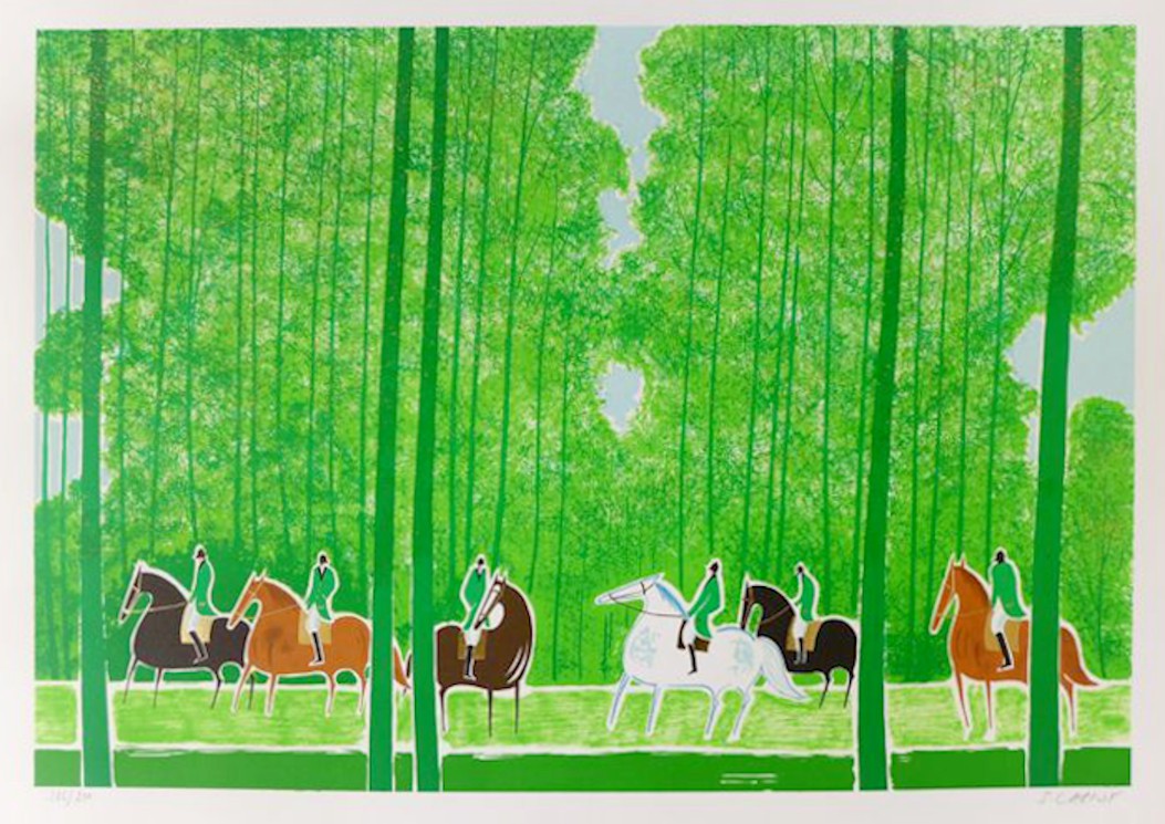 Serge Lassus, Cavaliers au bois vert Serge Lassus, Cavaliers au bois vert