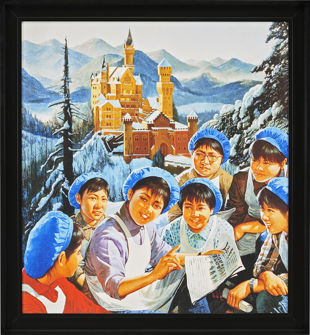 Erró, Chairman Mao’s Long Journey, Neuschwanstein (Bayiere) Erró, Chairman Mao’s Long Journey, Neuschwanstein (Bayiere)