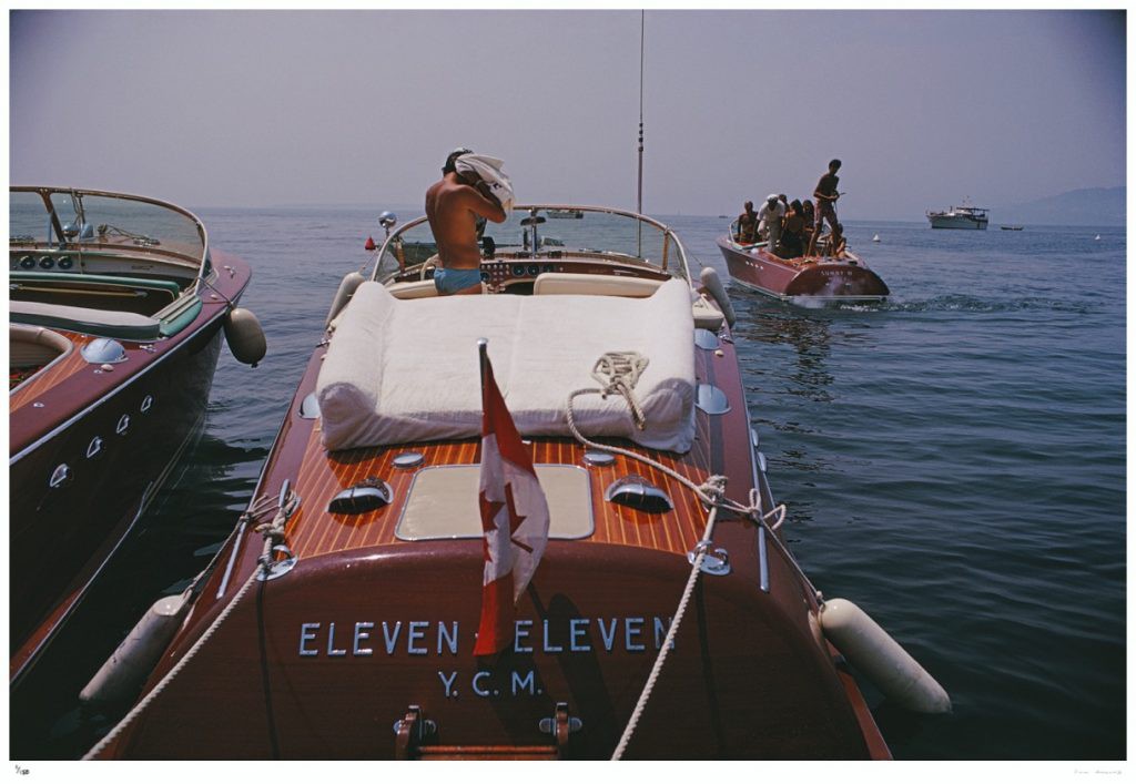 Slim Aarons, Motorboats In Antibes Slim Aarons, Motorboats In Antibes
