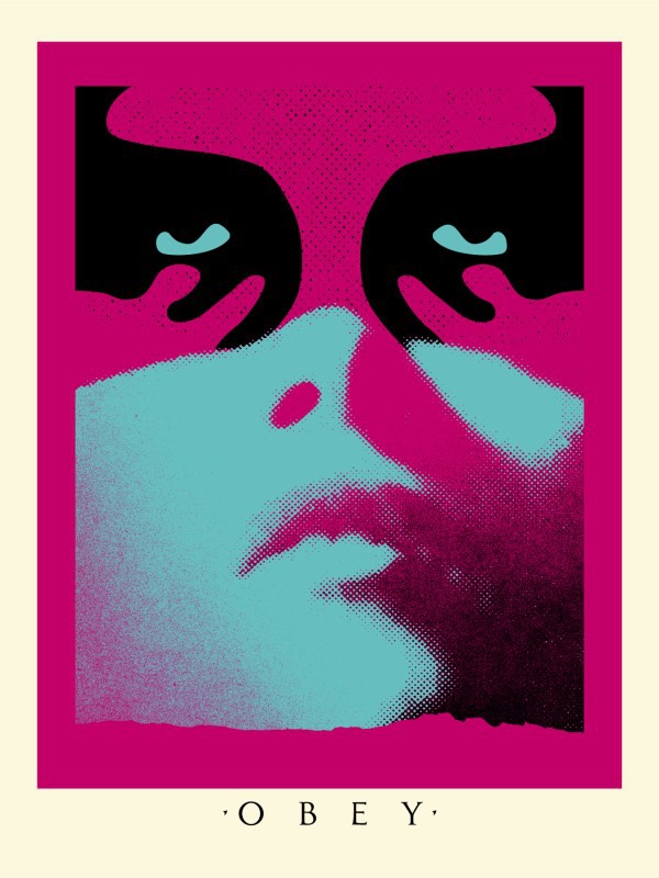 Shepard Fairey (Obey), Shadowplay (Blue) Shepard Fairey (Obey), Shadowplay (Blue)