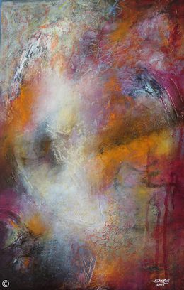 Peinture, Sun and Moon 1, Sharon Grimes