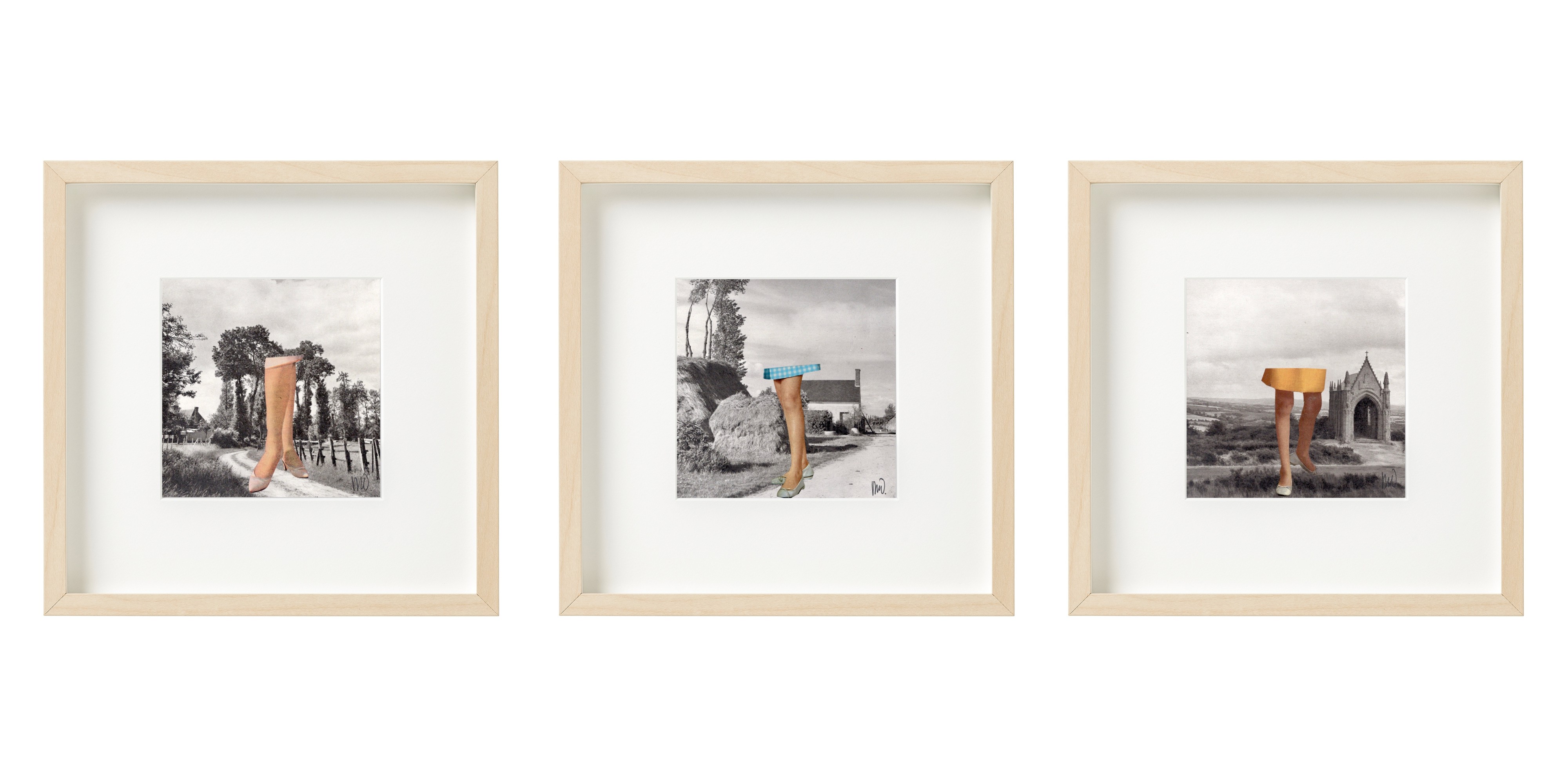 Marian Williams, I Was Here, ( Triptych/ Triptyque ) Marian Williams, I Was Here, ( Triptych/ Triptyque )
