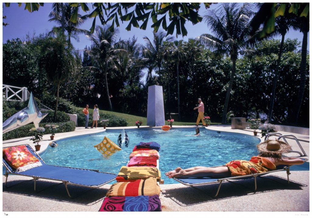 Slim Aarons, Pool At Four Winds Slim Aarons, Pool At Four Winds