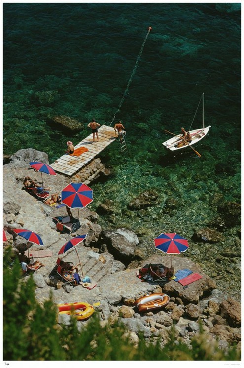 Slim Aarons, Porto Ercole Slim Aarons, Porto Ercole