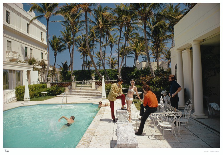 Slim Aarons, Posing By The Pool Slim Aarons, Posing By The Pool