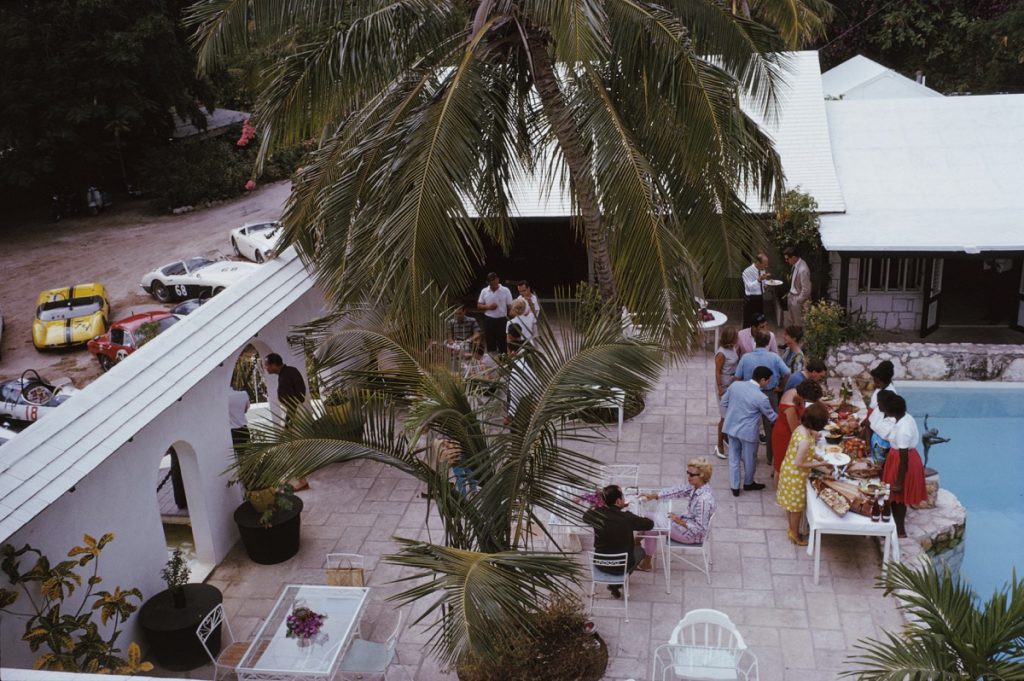 Slim Aarons, Race Day Lunch Slim Aarons, Race Day Lunch