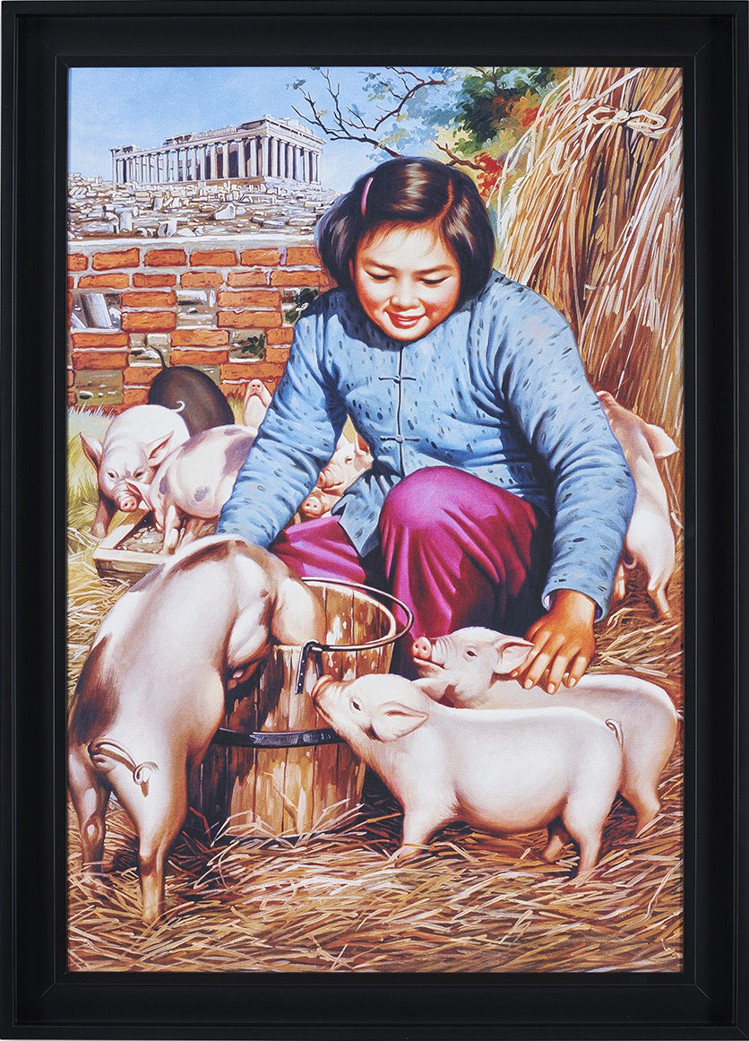Erró, Chairman Mao’s Long Journey, Athens (Grikkland) Erró, Chairman Mao’s Long Journey, Athens (Grikkland)