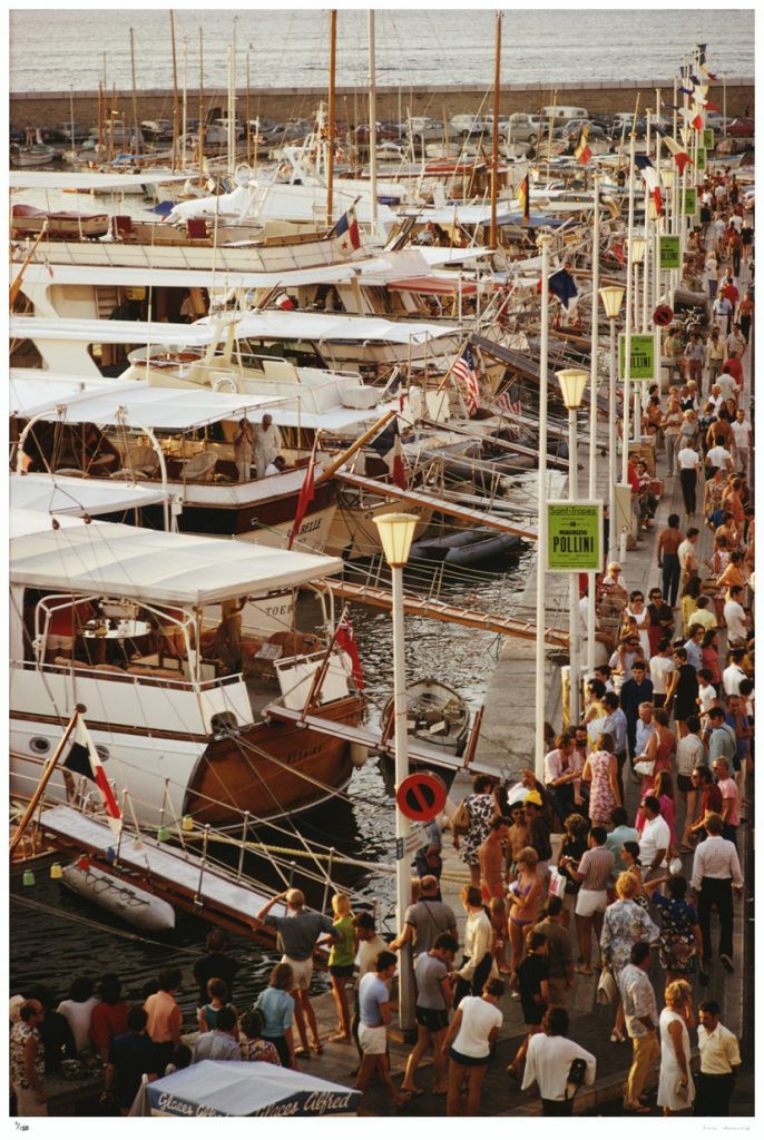 Slim Aarons, Saint-Tropez Seafront Slim Aarons, Saint-Tropez Seafront
