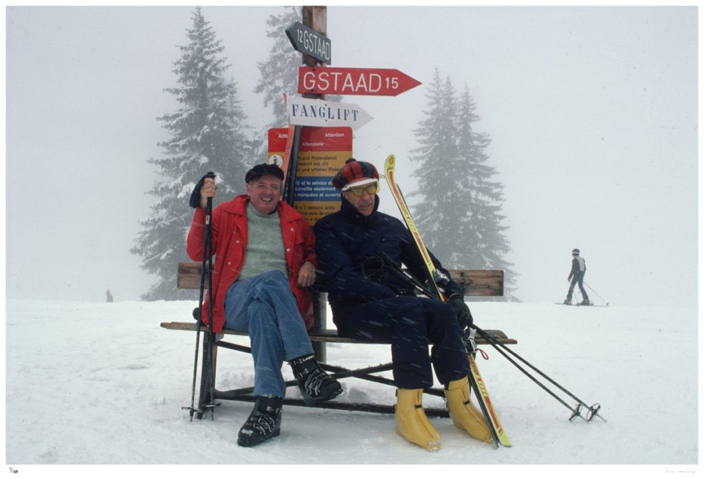 Slim Aarons, Skiing Holiday Slim Aarons, Skiing Holiday