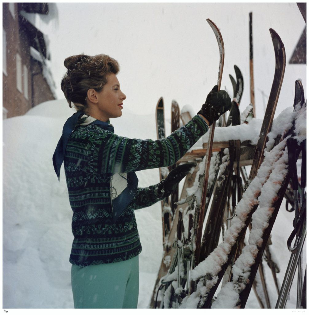 Slim Aarons, Skiing Princess Slim Aarons, Skiing Princess