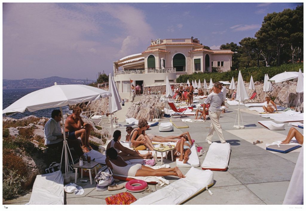 Slim Aarons, Sunbathing At Hotel Du Cap-Eden-Roc Slim Aarons, Sunbathing At Hotel Du Cap-Eden-Roc