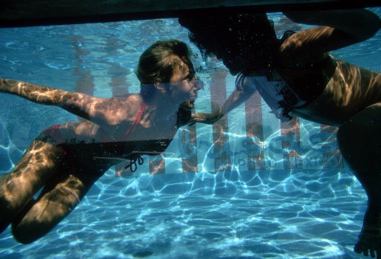 Slim Aarons, Swimmers At Las Brisas Slim Aarons, Swimmers At Las Brisas