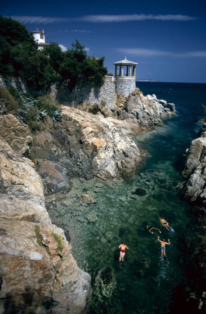 Slim Aarons, Swimming In Spain Slim Aarons, Swimming In Spain