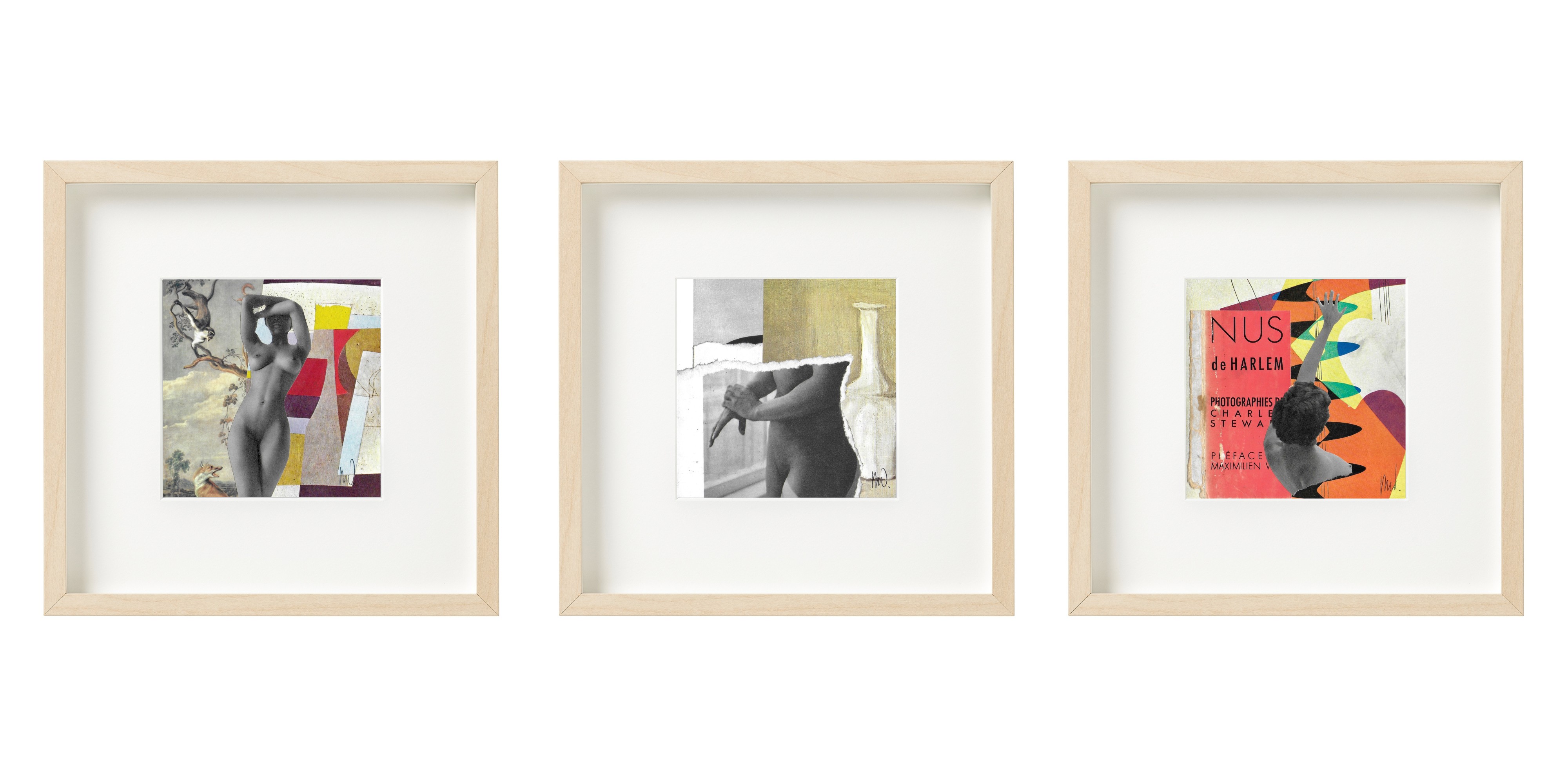 Marian Williams, Nus de Harlem 4, ( Triptych/ Triptyque ) Marian Williams, Nus de Harlem 4, ( Triptych/ Triptyque )