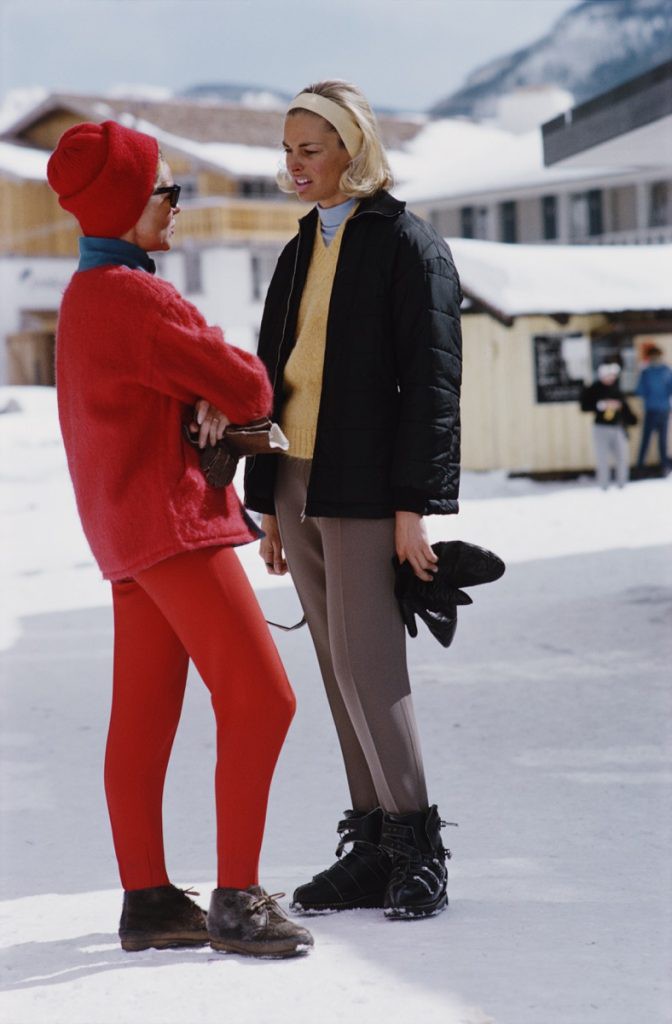 Slim Aarons, Vail Ladies Slim Aarons, Vail Ladies