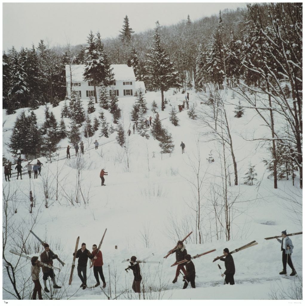 Slim Aarons, Vermont Winter Slim Aarons, Vermont Winter