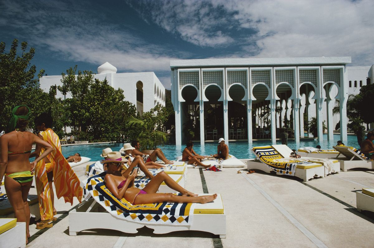 Slim Aarons, Armando’s Beach Club Slim Aarons, Armando’s Beach Club