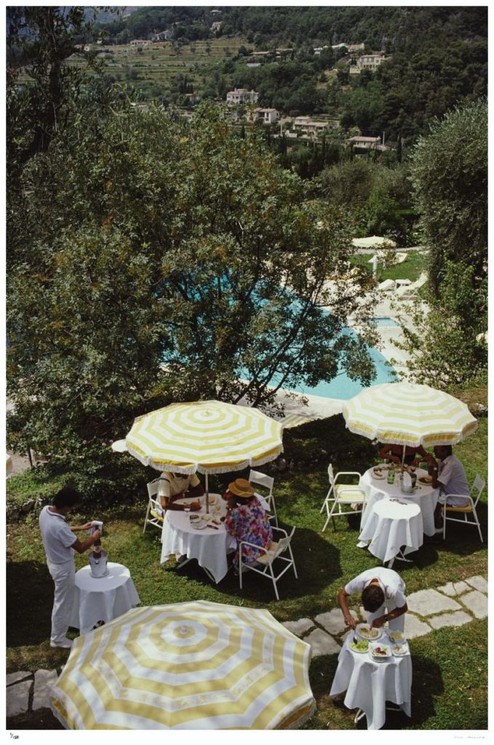Slim Aarons, Château Saint-Martin, Photography on paper