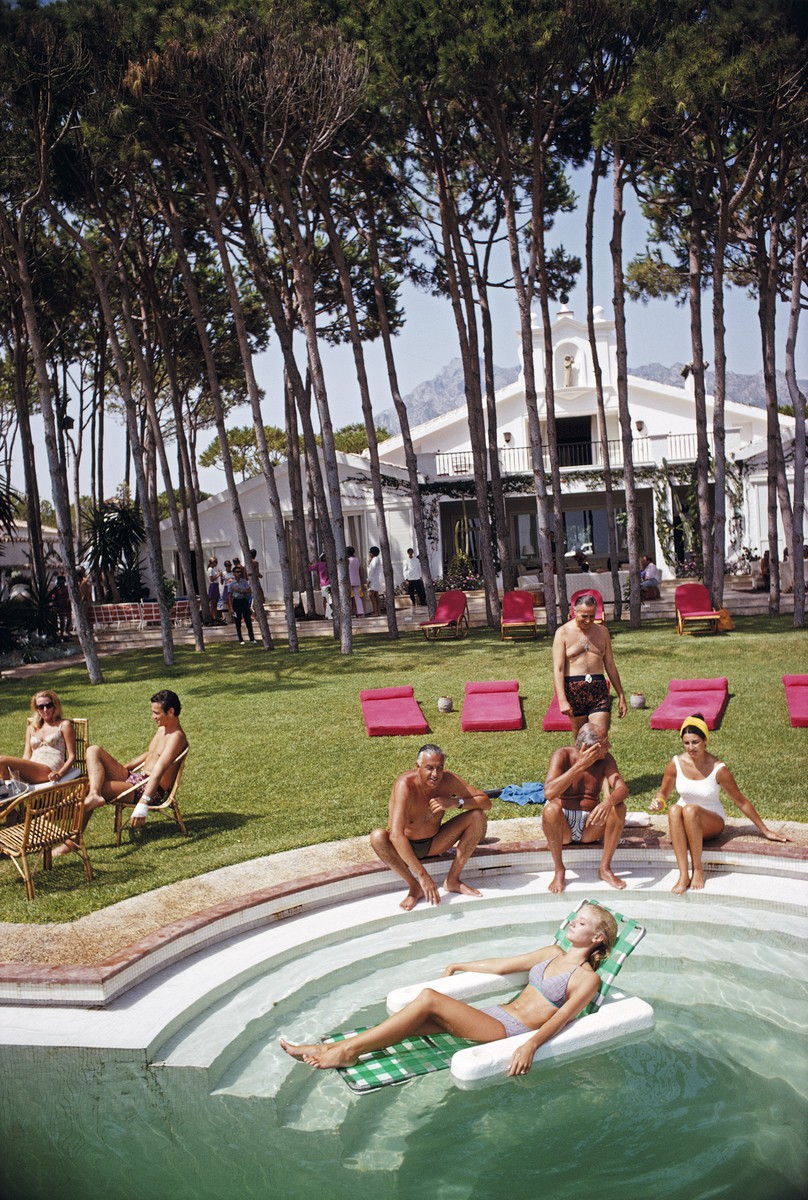 Slim Aarons, Marbella House Party Slim Aarons, Marbella House Party