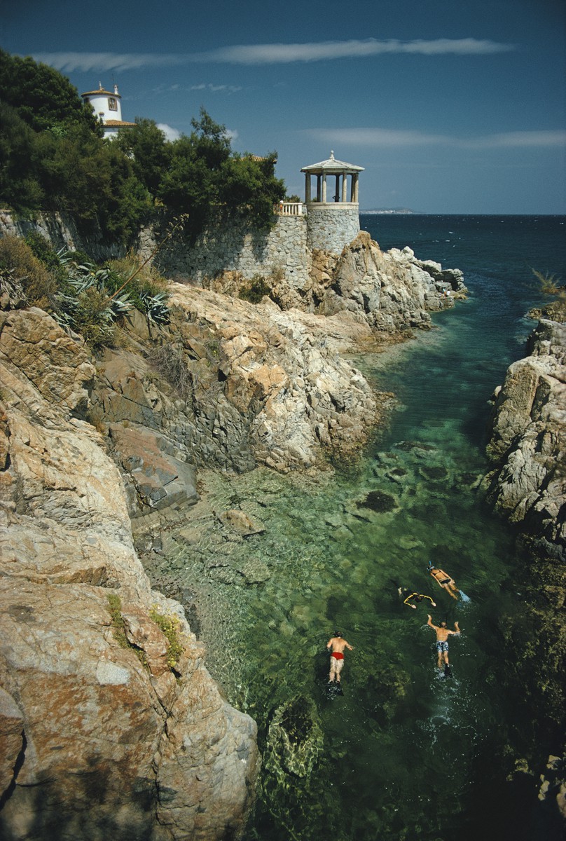Slim Aarons, Swimming In Spain Slim Aarons, Swimming In Spain