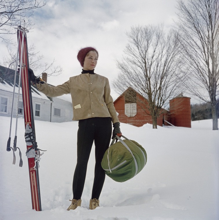 Slim Aarons, Skiing In Stowe Slim Aarons, Skiing In Stowe