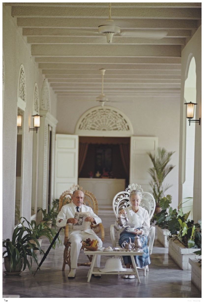 Slim Aarons, The Oriental Hotel Bangkok Slim Aarons, The Oriental Hotel Bangkok