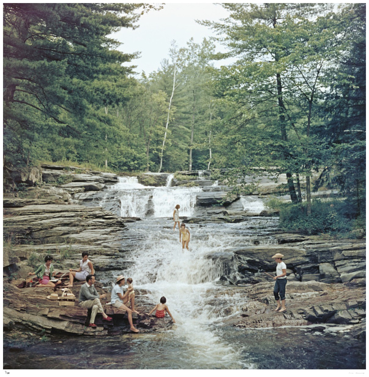 Slim Aarons, Campbell Falls Slim Aarons, Campbell Falls