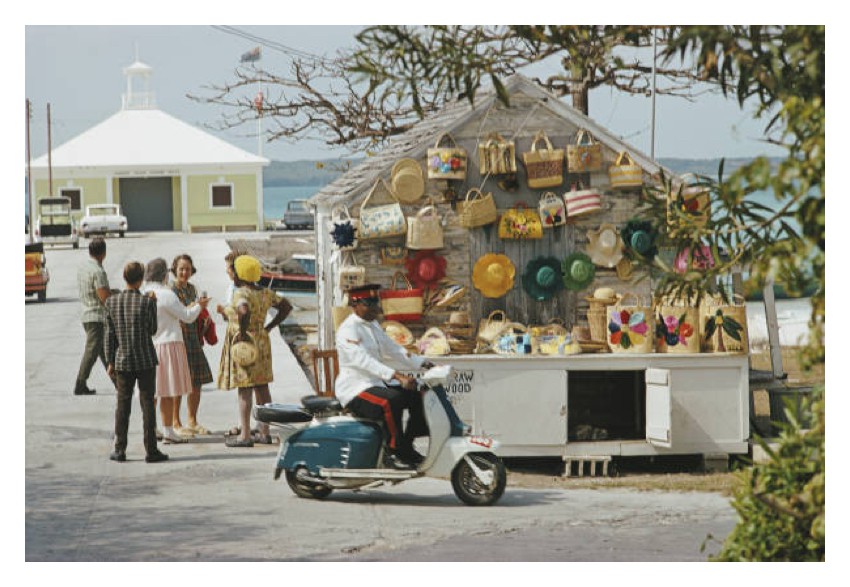 Slim Aarons, Harbour Island - Slim Aarons Limited Edition Estate Stamped Print Slim Aarons, Harbour Island - Slim Aarons Limited Edition Estate Stamped Print