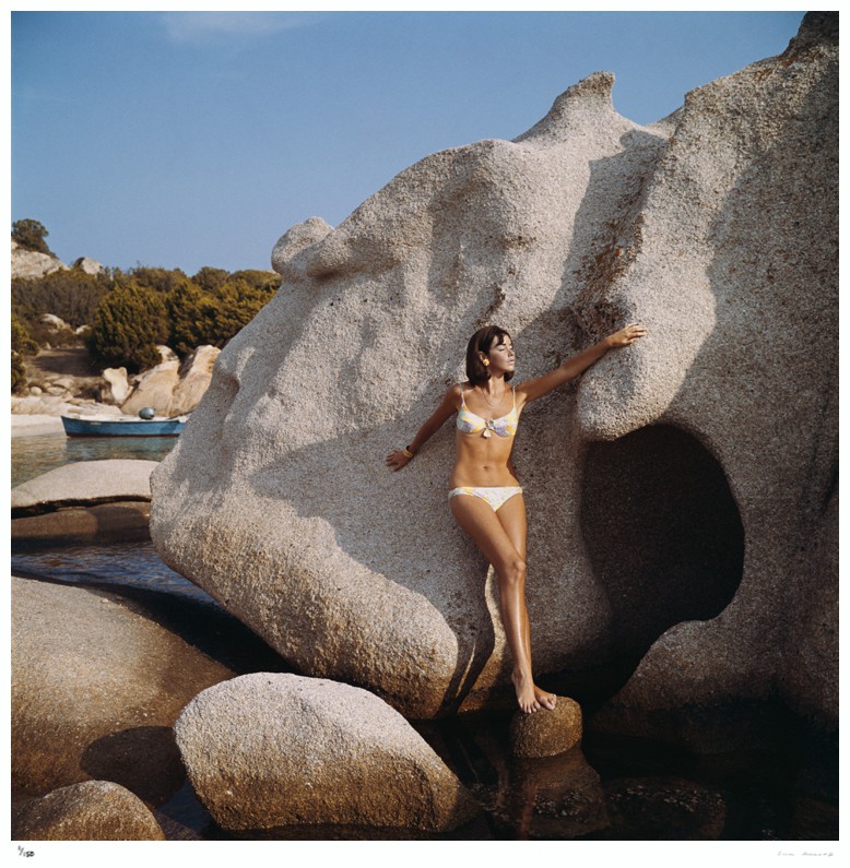 Slim Aarons, Olimpia Hruska - Slim Aarons Limited Edition Estate Stamped Print Slim Aarons, Olimpia Hruska - Slim Aarons Limited Edition Estate Stamped Print