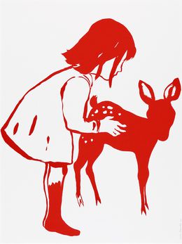 Rougir (jeune fille et daim), Françoise Pétrovitch