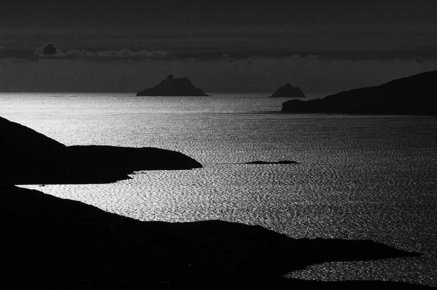 James Sparshatt, The Skelligs by moonlight James Sparshatt, The Skelligs by moonlight