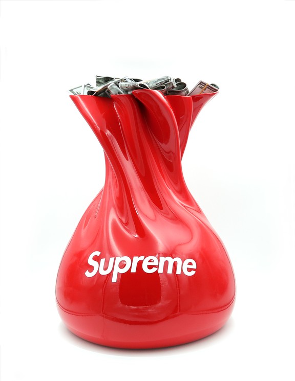 supreme money bag
