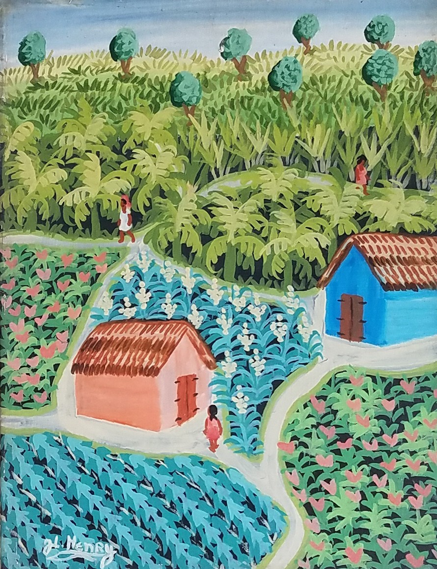 Jacques Lionel (J.L.) Henry, Two Little Houses Jacques Lionel (J.L.) Henry, Two Little Houses