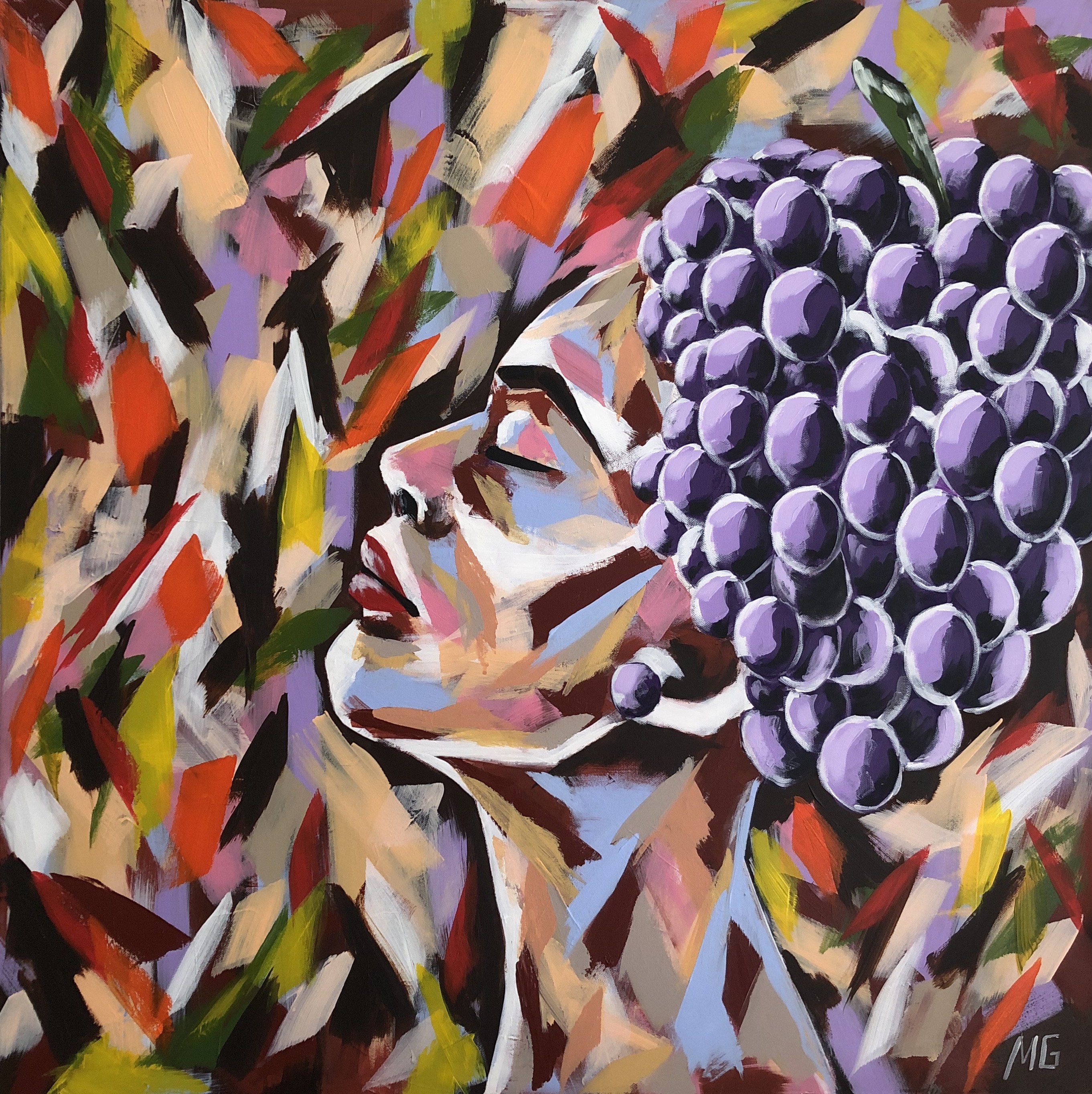Mariana Gumeniuc, Fiina grape woman Mariana Gumeniuc, Fiina grape woman