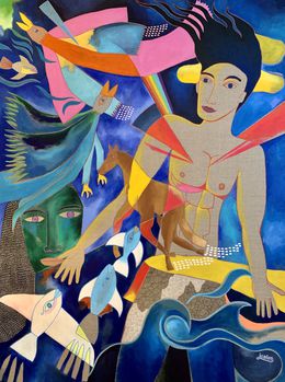 Painting, Aura, Julien Calot