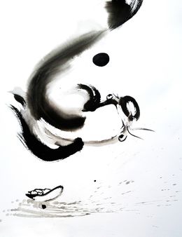 Painting, Pêcheur du rêve 10, Sounya Whang