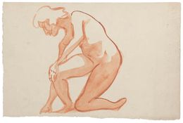 Dessin, Nude, Jean-Raymond Delpech