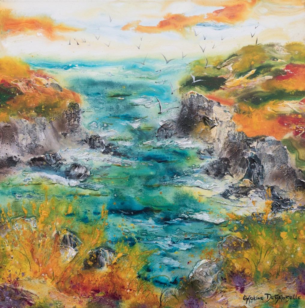 Caroline Degroiselle, Mon île en balade couleur de coeur Caroline Degroiselle, Mon île en balade couleur de coeur